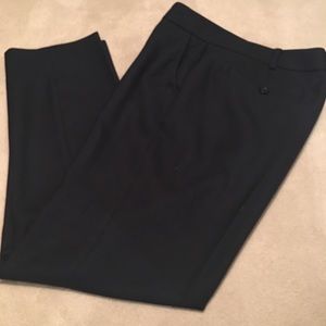 Club Monaco navy cropped ankle pants